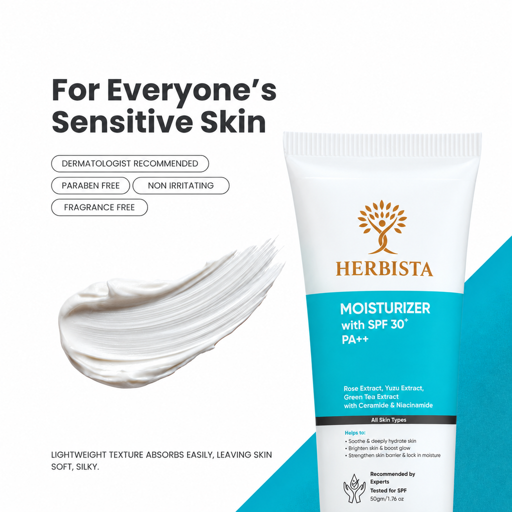 Botanical Barrier Care Moisturizer SPF 30+ PA++ | Ceramide & Niacinamide
