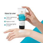 HERBISTA Moisturizer with SPF 30+ PA++ | Botanical Barrier Care with Ceramide & Niacinamide, Enriched with Rose, Yuzu & Green Tea | Face & Body, Non-Comedogenic, Unscented