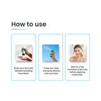 HERBISTA Hydrating & Radiance Face Mist & Toner | With Chamomile Extract, Rose Extract, Cucumber, Vitamin C, Hyaluronic Acid & Niacinamide | Instant Hydration, Radiant & Refreshed Skin | Alcohol-Free Face Mist & Toner | Women & Men | 100 ml